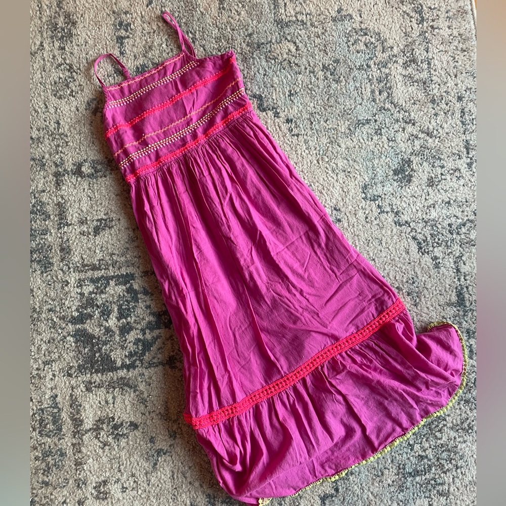 Cat & Jack bright summer dress with embroidered detail